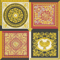 Red and Gold Barocco Mosaic Versace 5 Wallpaper By A S Creation