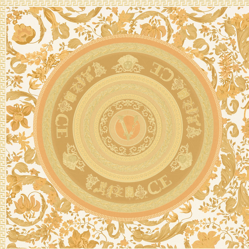 38705-4 Gold Virtus Versace 5 Wallpaper By A S Creation