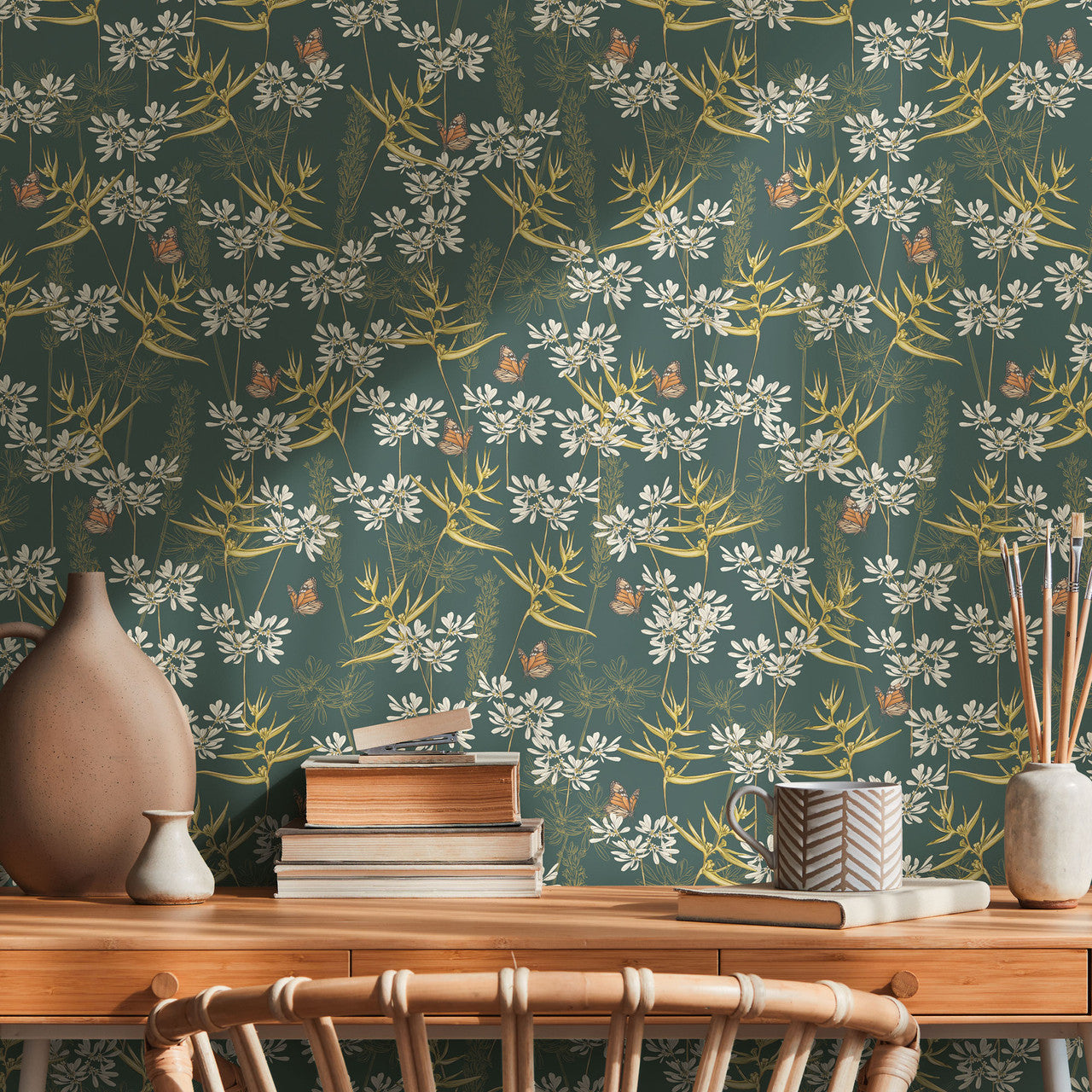 394232 Drawn into Nature Wallpaper by A S Creation