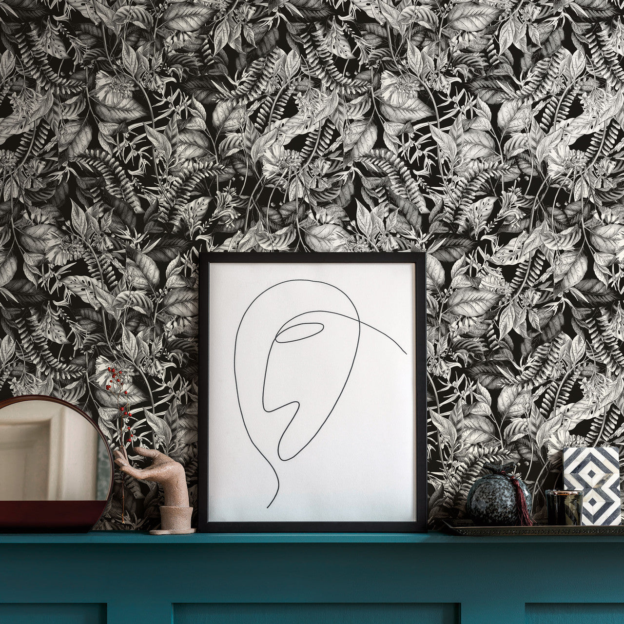 394252 Drawn into Nature Wallpaper by A S Creation