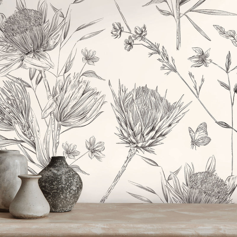 394272 Drawn into Nature Wallpaper by A S Creation