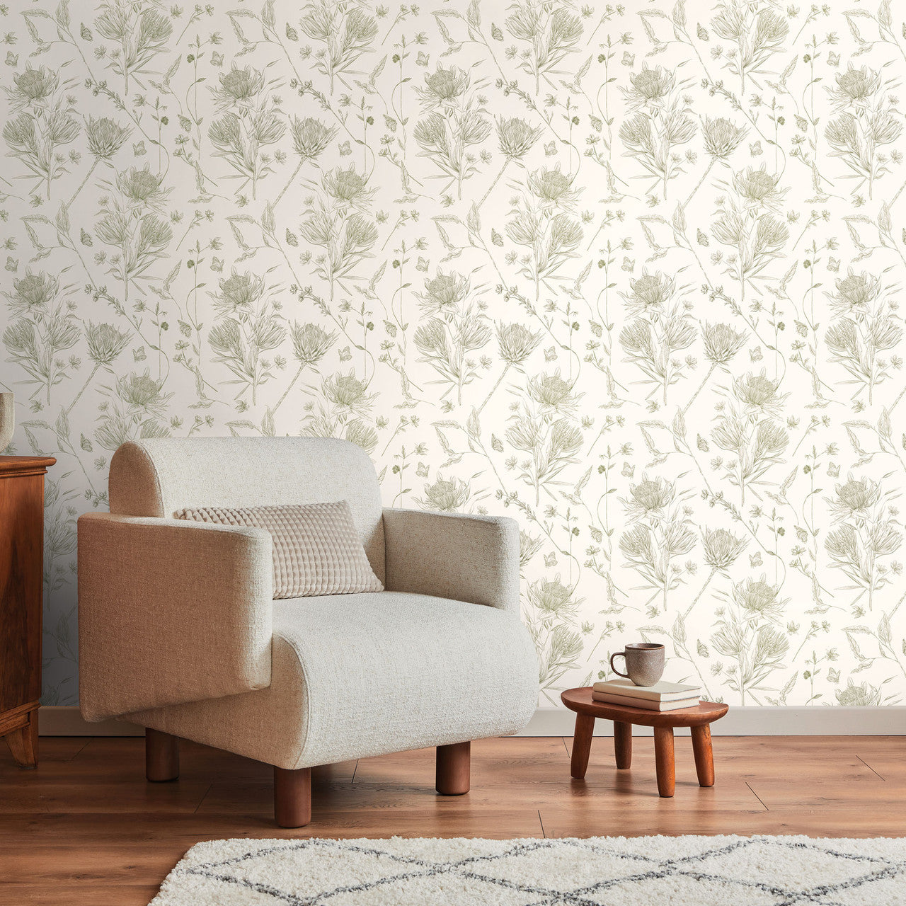394273 Drawn into Nature Wallpaper by A S Creation
