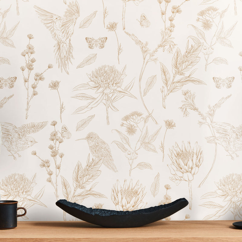 394291 Drawn into Nature Wallpaper by A S Creation