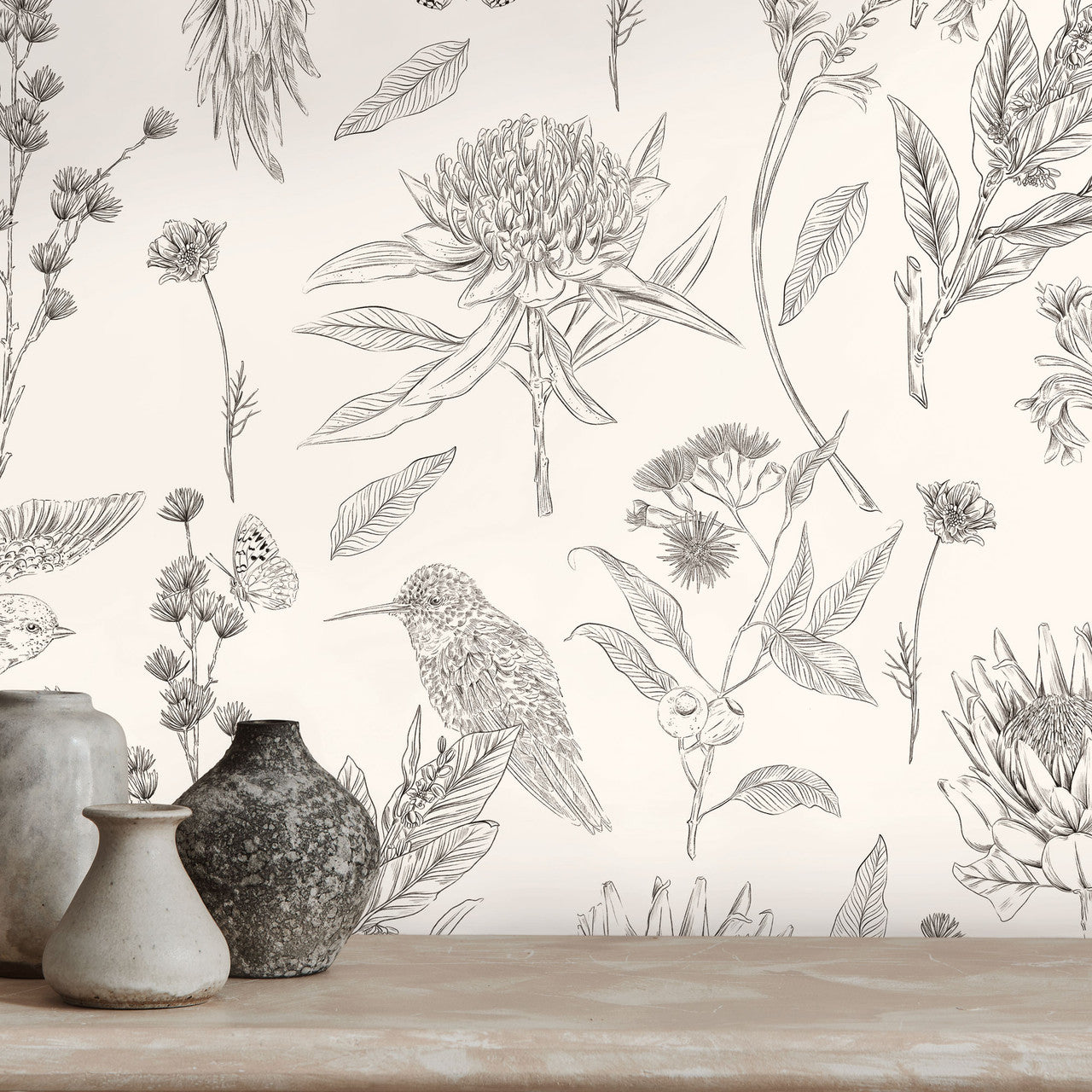 394292 Drawn into Nature Wallpaper by A S Creation