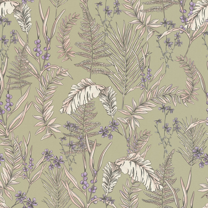 394343 Drawn into Nature Wallpaper by A S Creation
