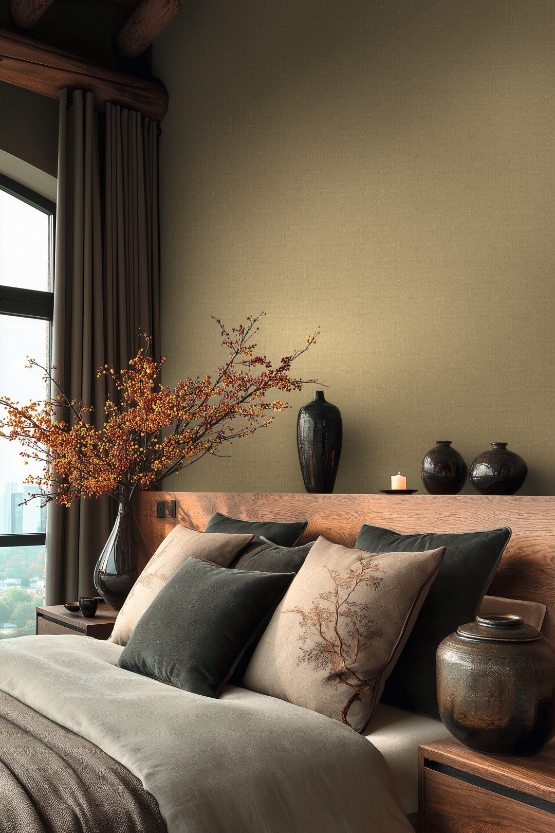 AS399883 Plain Colour Beige Yellow Vibes & Styles Wallpaper by A S Creation