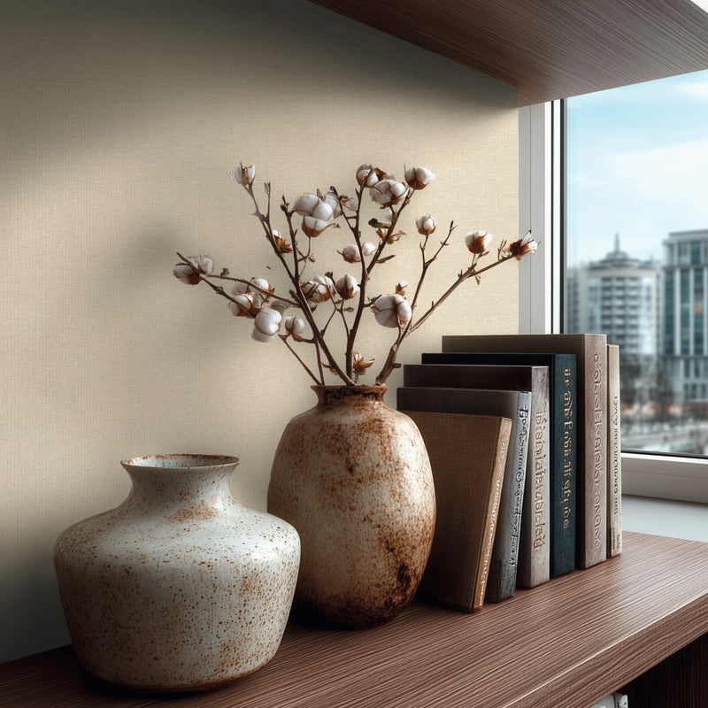 AS399892 Plain Colour Beige Vibes & Styles Wallpaper by A S Creation