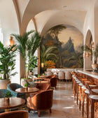 Mountain Jungle Beige / Grey Cuba II Mural by A S Creation — roomshot 2