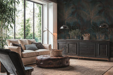 Palm Jungle Blue / Brown Cuba II Mural by A S Creation — roomshot 1