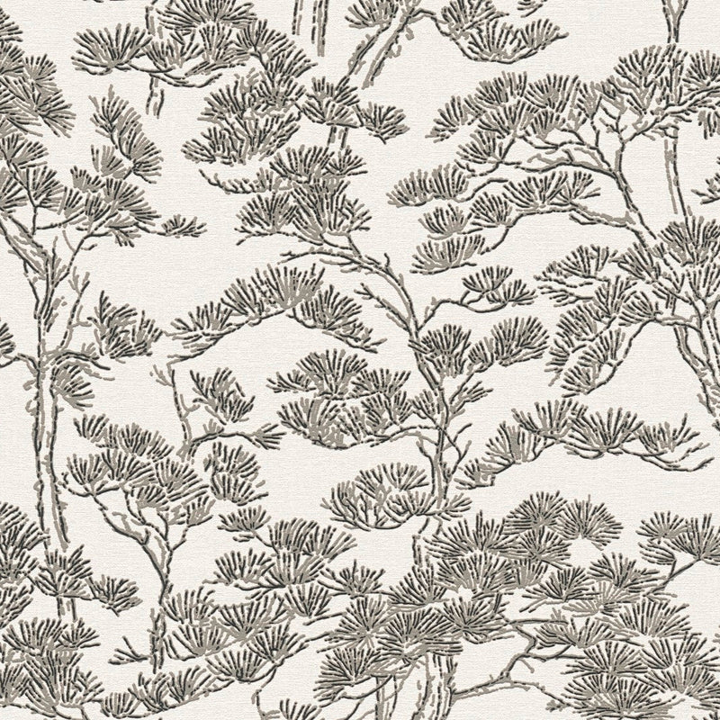 AS790015 Nature Black Grey Vibes & Styles Wallpaper by A S Creation