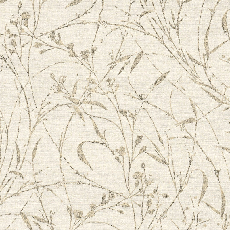 AS790041 Nature Grey Cream Vibes & Styles Wallpaper by A S Creation