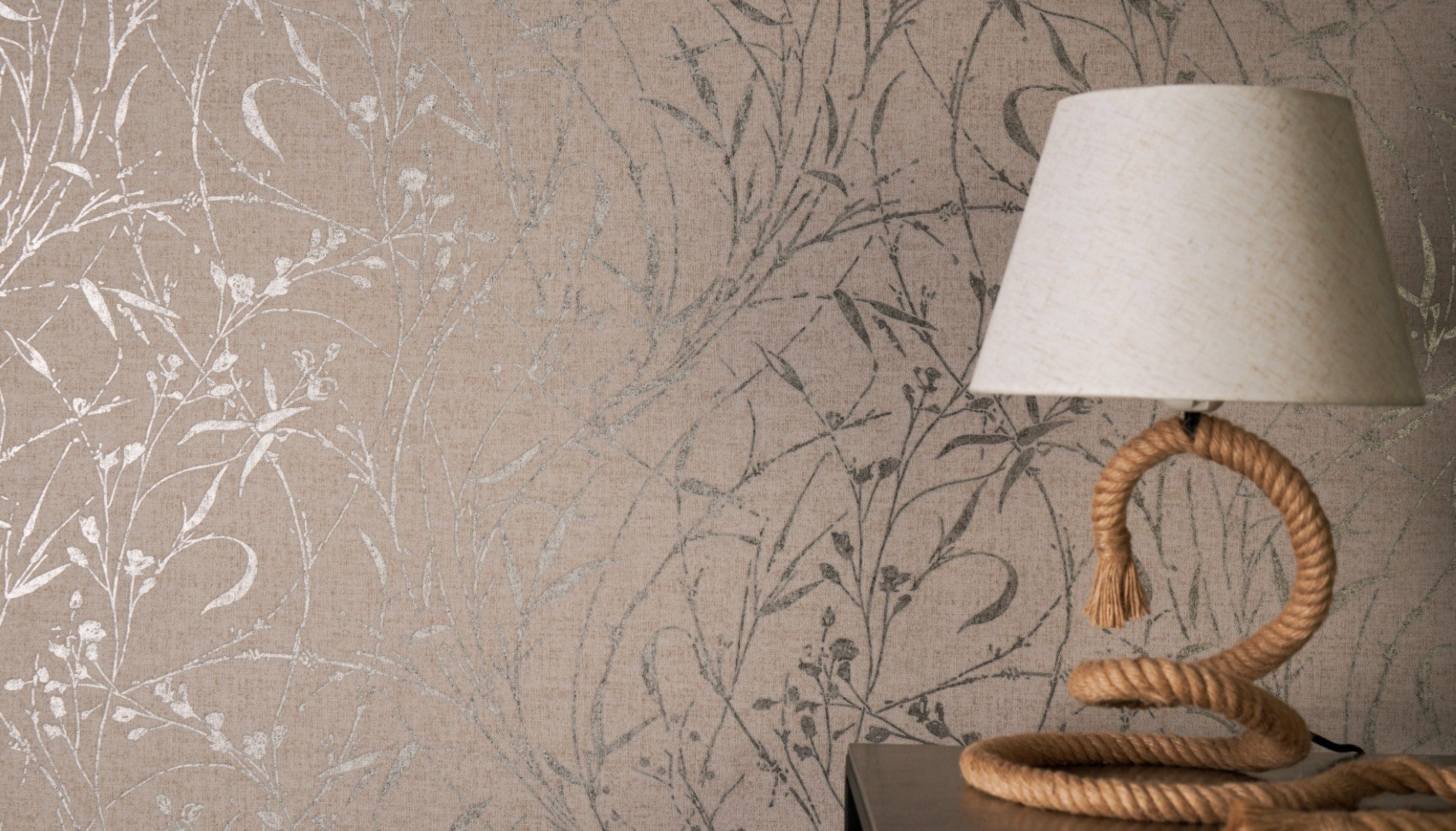 AS790043 Nature Cream Brown Vibes & Styles Wallpaper by A S Creation