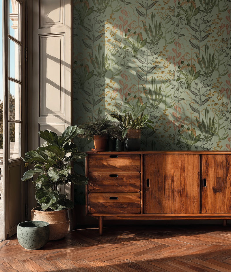 AS790093 Nature Green Beige Vibes & Styles Wallpaper by A S Creation