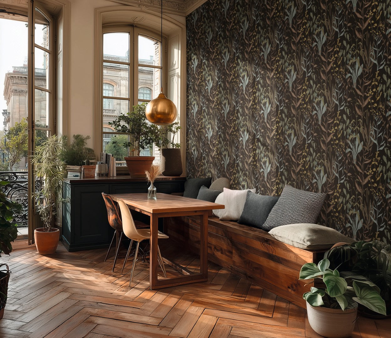 AS790094 Nature Green Beige Vibes & Styles Wallpaper by A S Creation