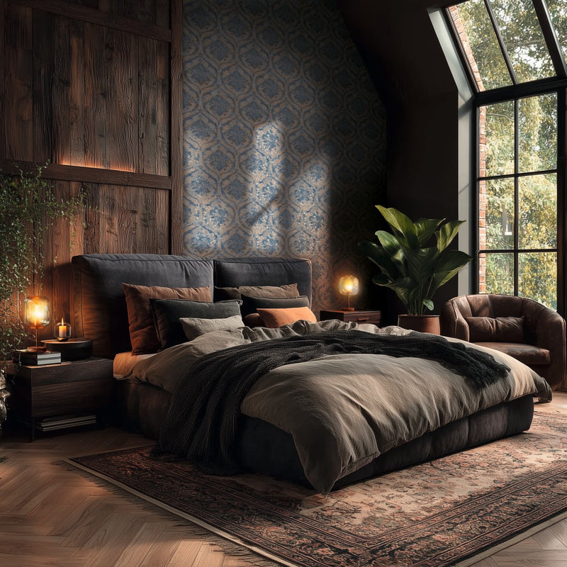 AS790191 Nature Brown Blue Vibes & Styles Wallpaper by A S Creation