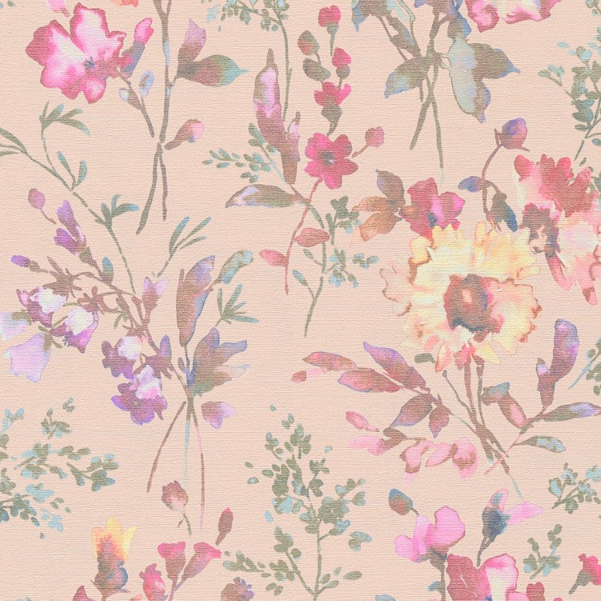 CosmoLiving Petal Poetry Wallpaper by Cosmopolitan