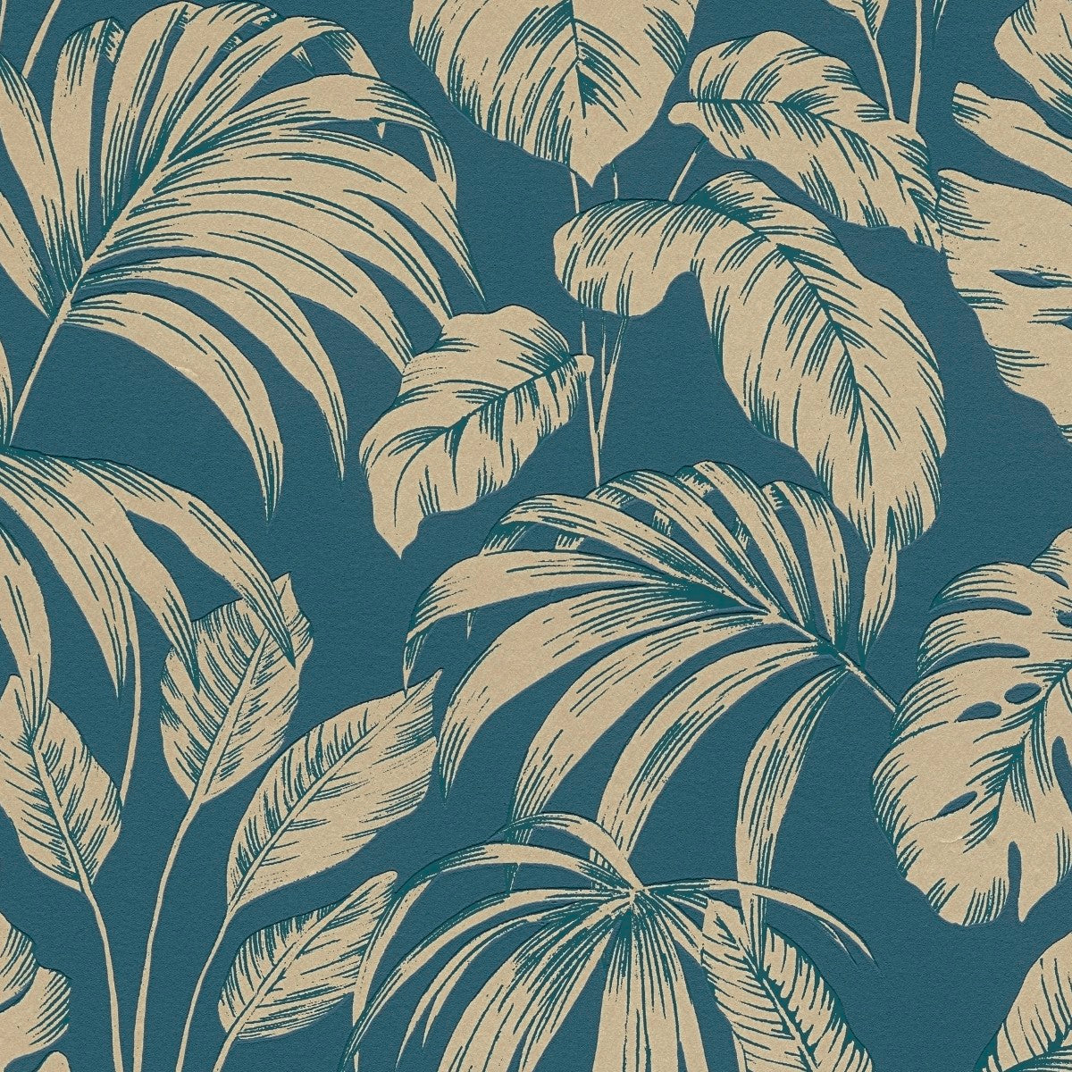 AS790891 Blue and Metallic Nature Attractive 3 Wallpaper by A S Creation
