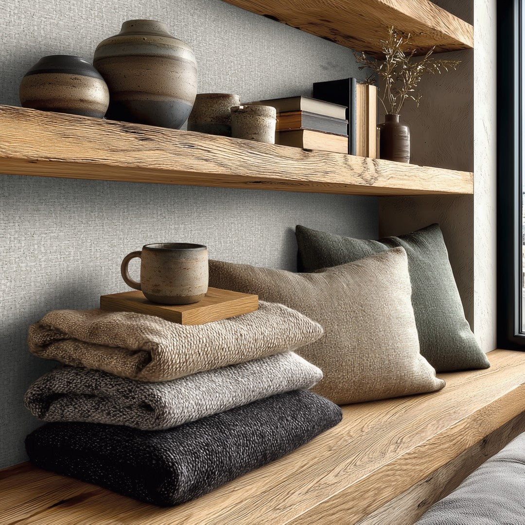 AS791122 Modern Metallic Grey Vibes & Styles Wallpaper by A S Creation