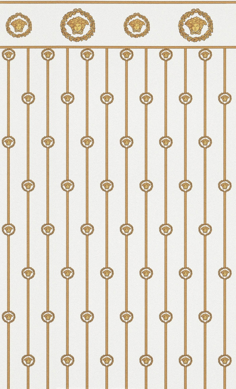 79131-1 Nature Pattern Yellow Versace 6 Wallpaper by A S Creation