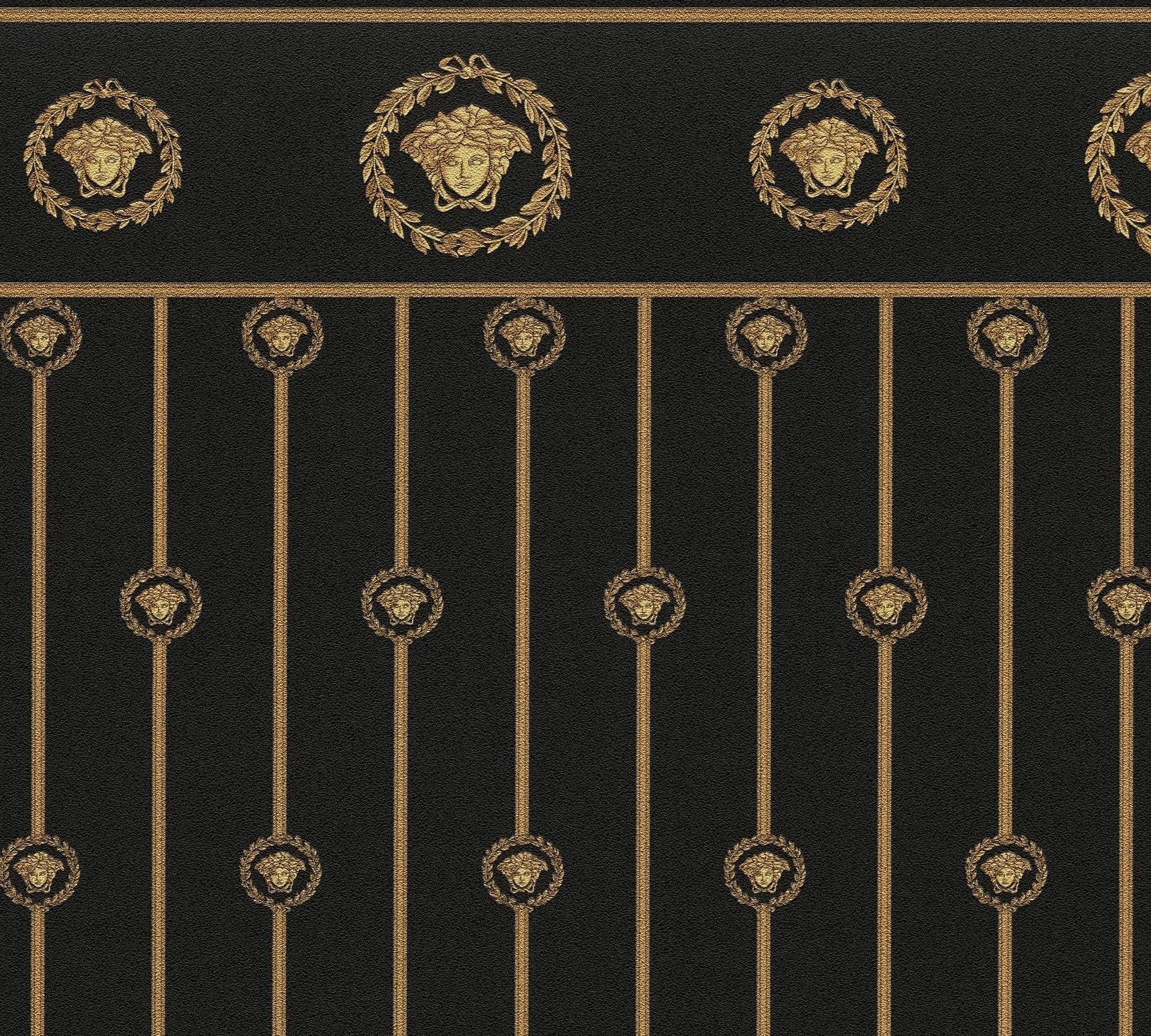 79131-2 Nature Pattern Yellow Versace 6 Wallpaper by A S Creation
