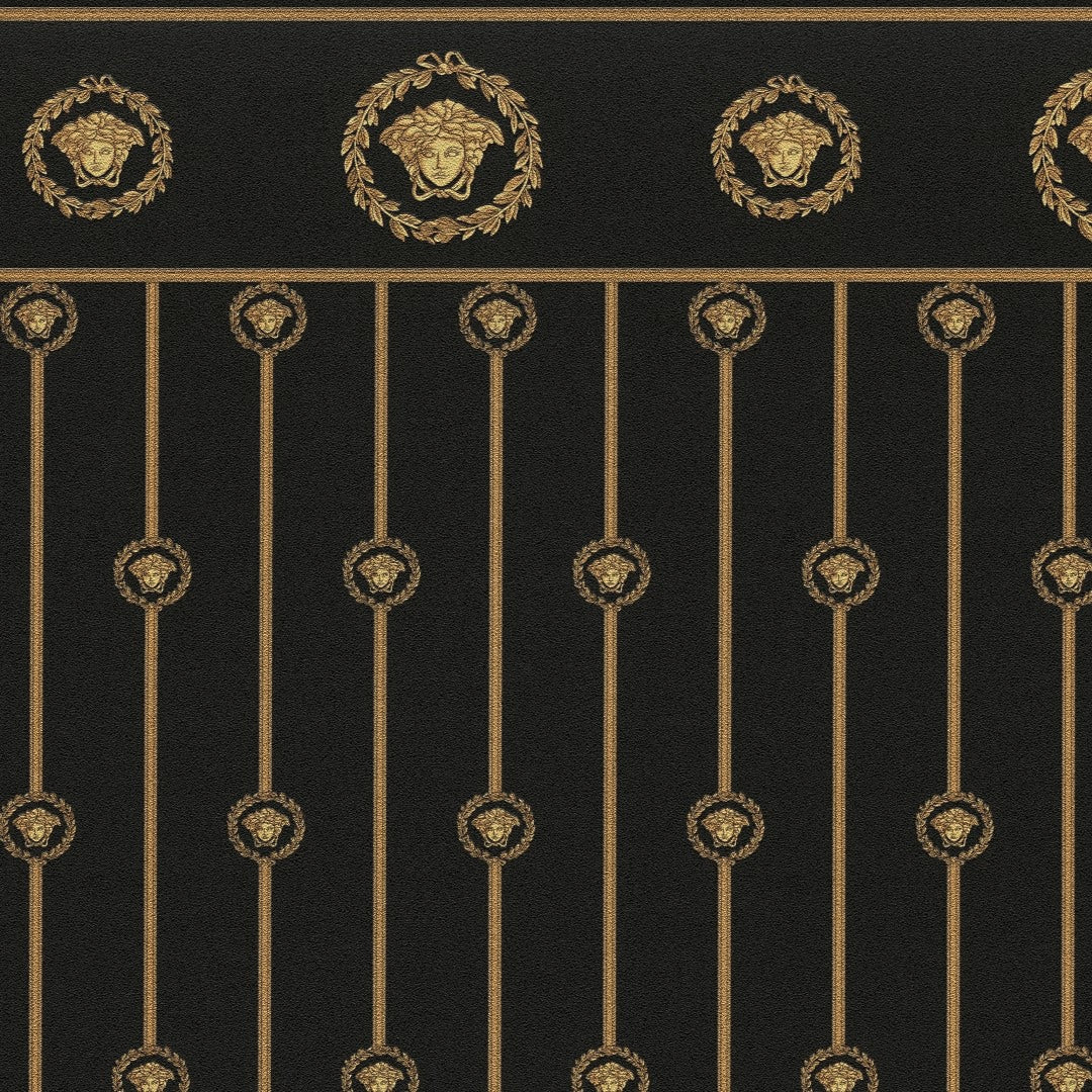 79131-2 Nature Pattern Yellow Versace 6 Wallpaper by A S Creation