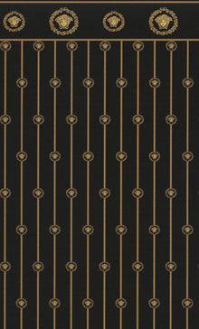 79131-2 Nature Pattern Yellow Versace 6 Wallpaper by A S Creation