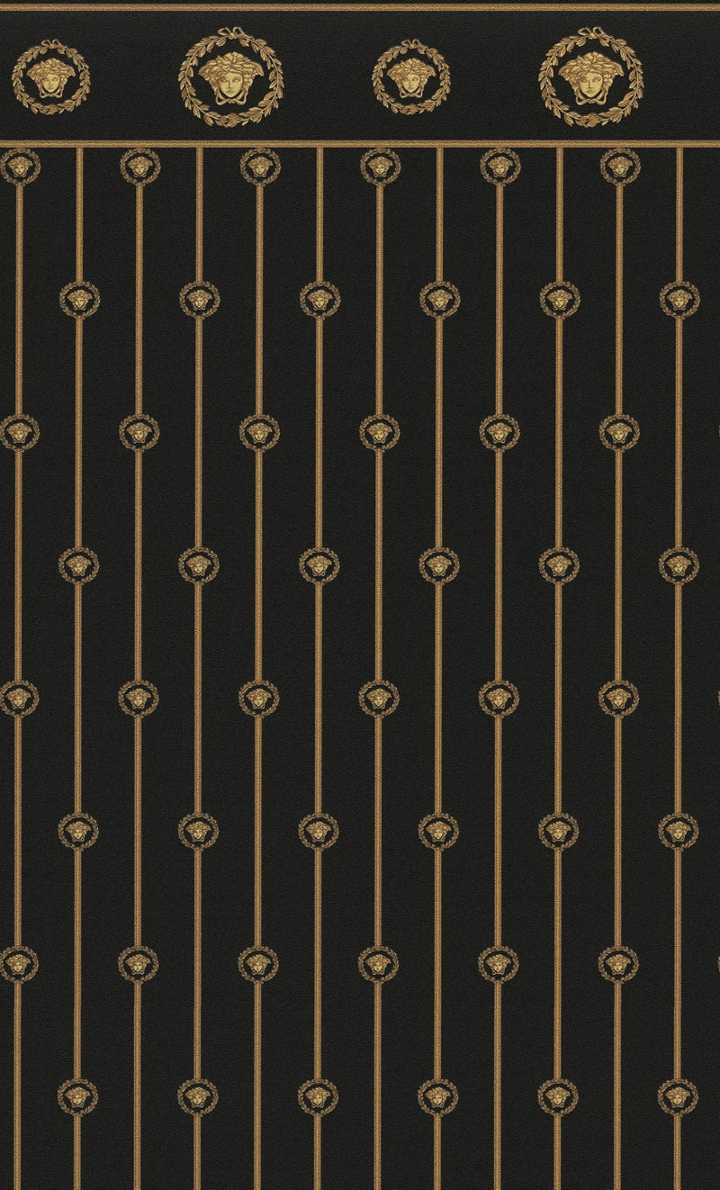 79131-2 Nature Pattern Yellow Versace 6 Wallpaper by A S Creation