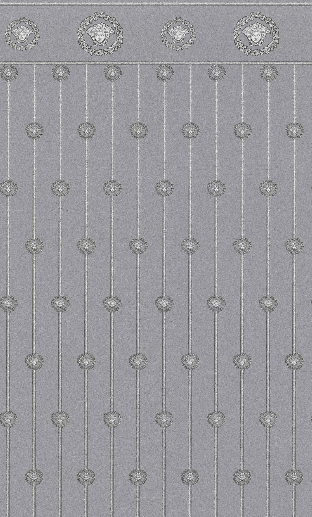 79131-3 Nature Pattern Grey Versace 6 Wallpaper by A S Creation