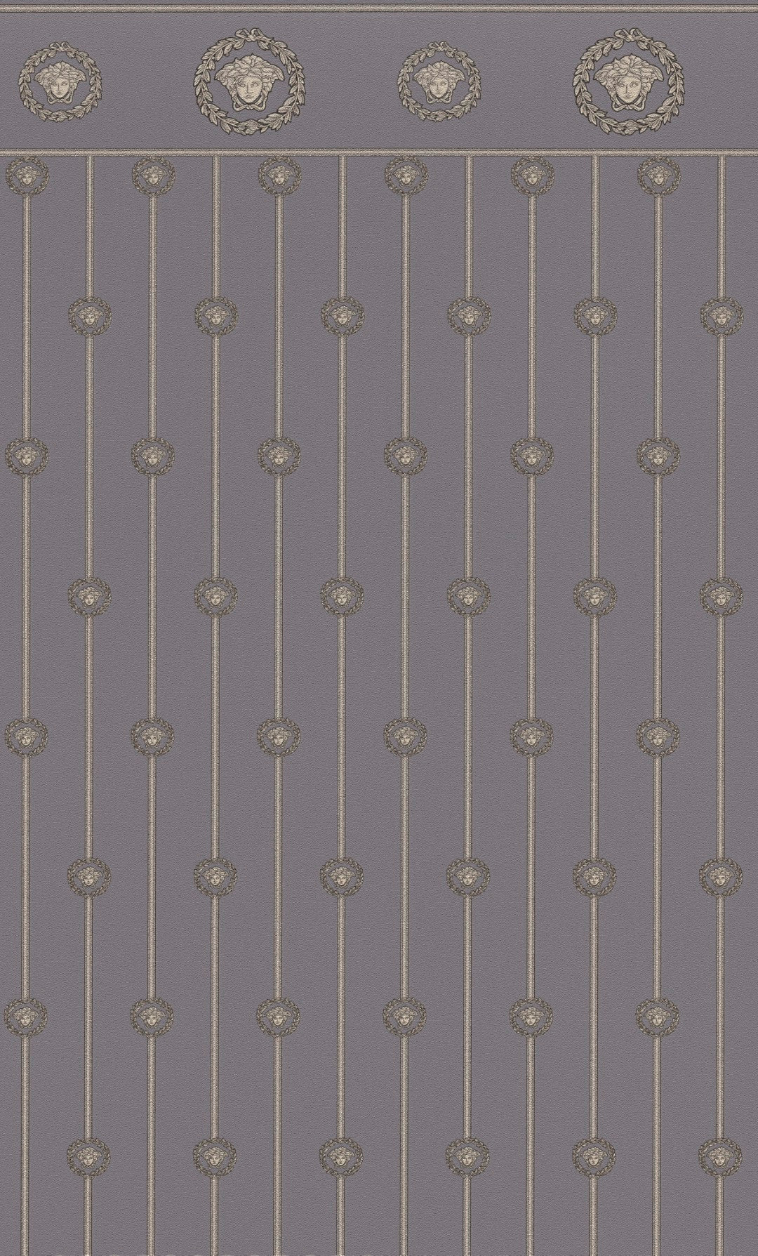 79131-4 Nature Pattern Grey Versace 6 Wallpaper by A S Creation
