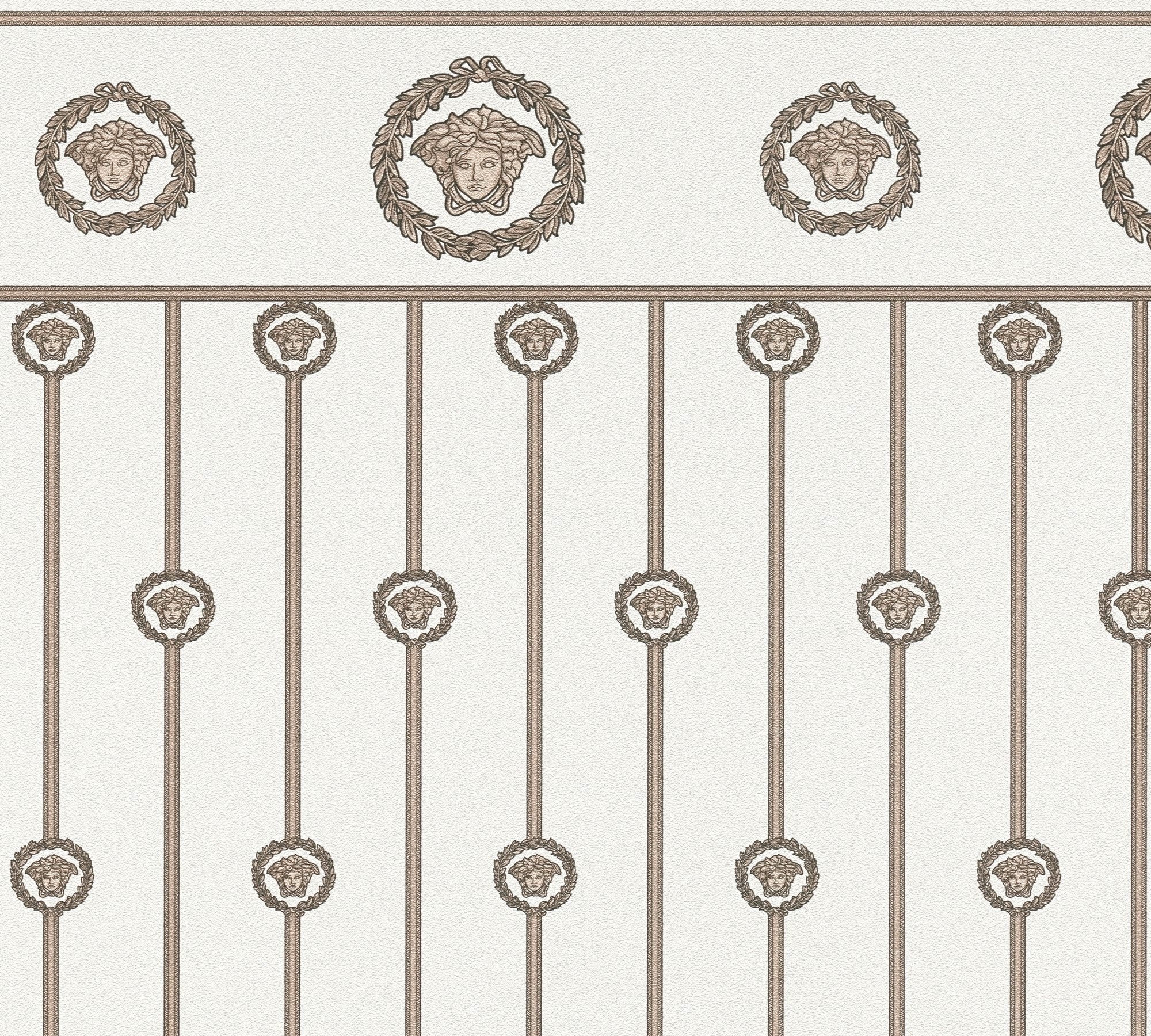 79131-5 Nature Pattern Cream Versace 6 Wallpaper by A S Creation