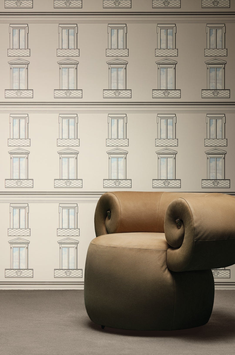 79132-2 Nature Pattern Beige Versace 6 Wallpaper by A S Creation