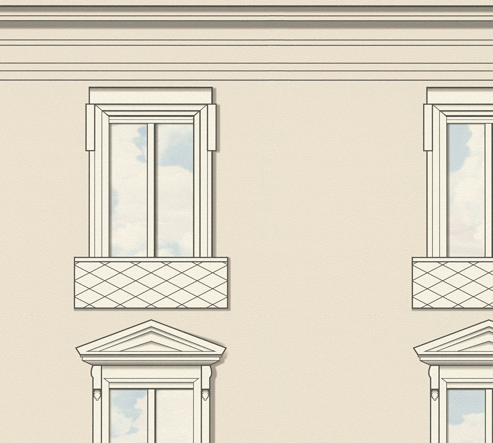 79132-2 Nature Pattern Beige Versace 6 Wallpaper by A S Creation