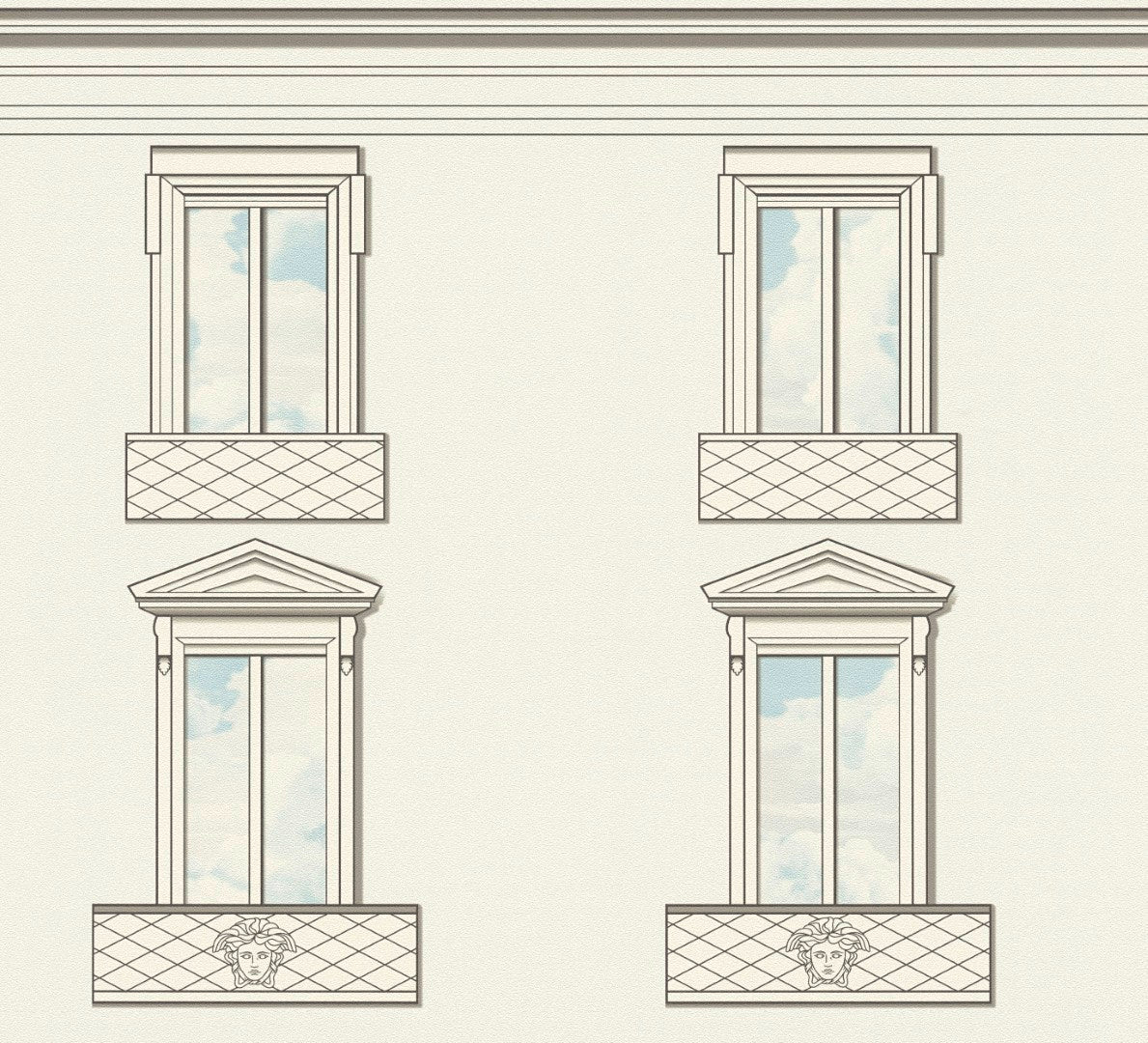 79132-3 Nature Pattern Cream Versace 6 Wallpaper by A S Creation