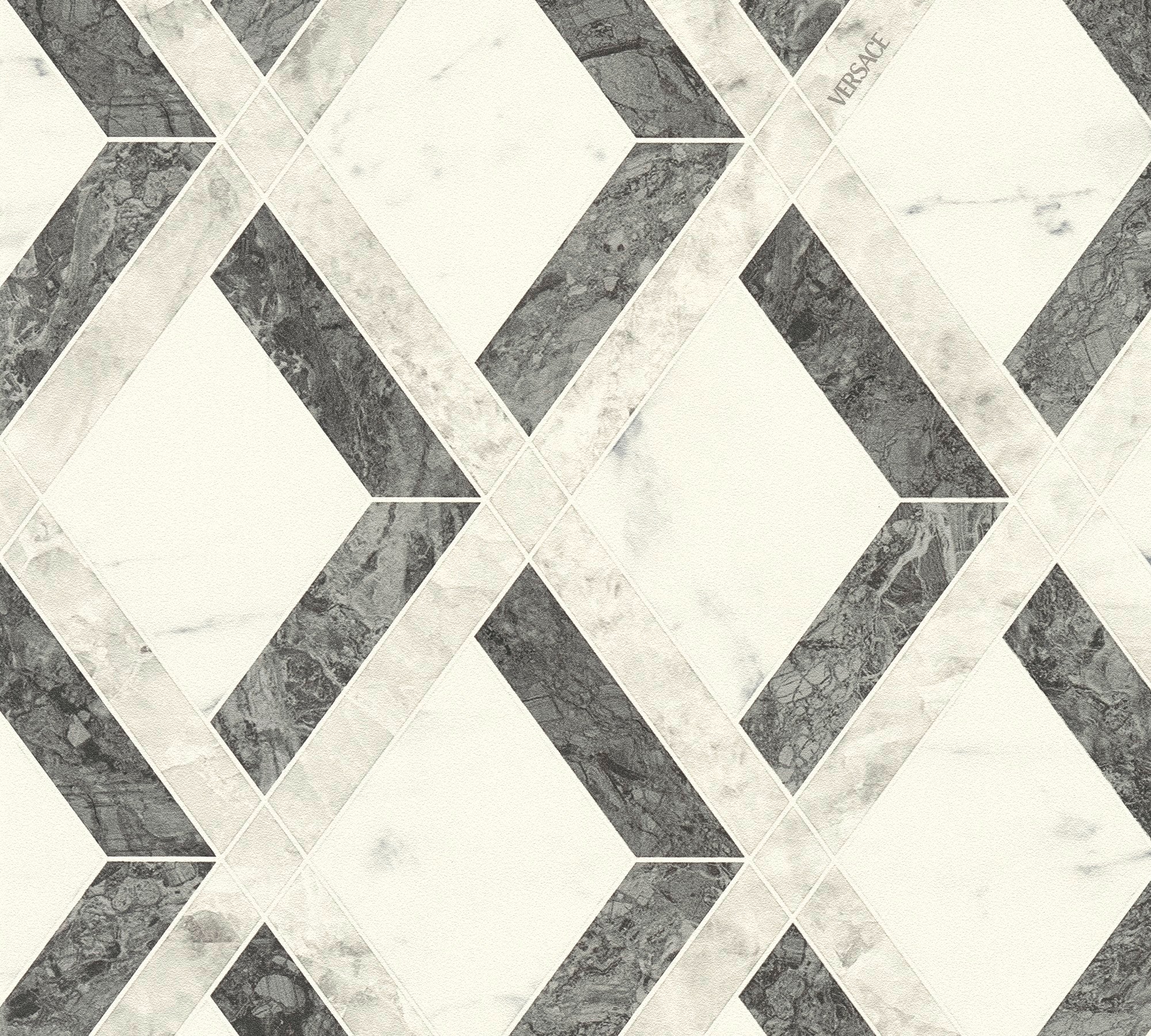 79133-3 Graphical Pattern Grey Versace 6 Wallpaper by A S Creation