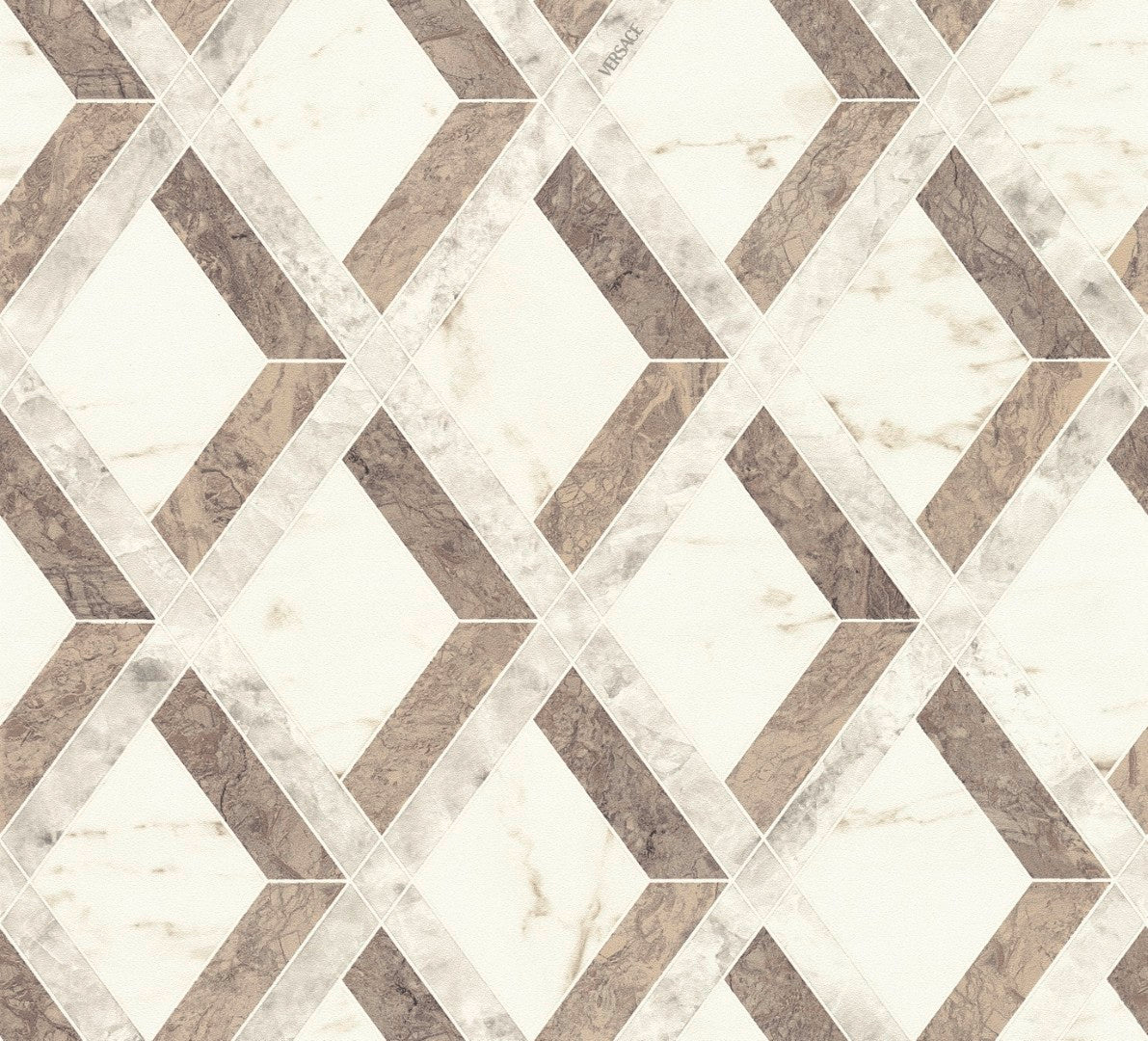 79133-4 Graphical Pattern Brown Versace 6 Wallpaper by A S Creation