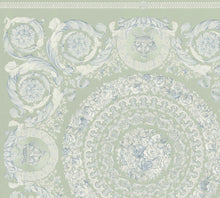 79134-3 Avantgarde Pattern Blue Versace 6 Wallpaper by A S Creation