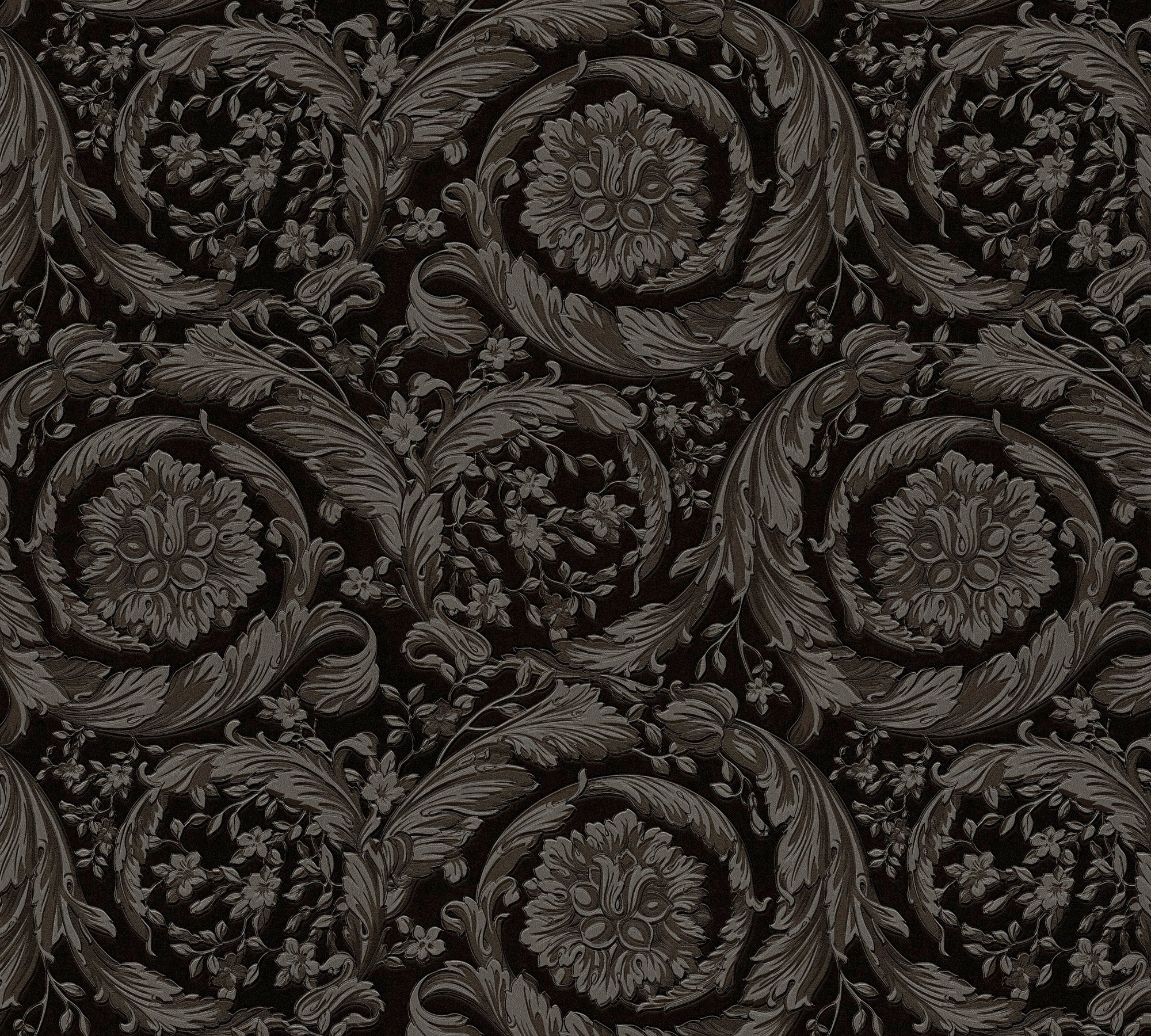 79135-2 Classic - Traditional Pattern Grey Versace 6 Wallpaper by A S Creation