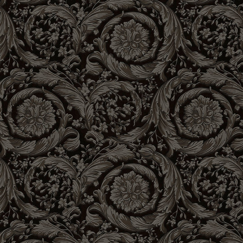 79135-2 Classic - Traditional Pattern Grey Versace 6 Wallpaper by A S Creation