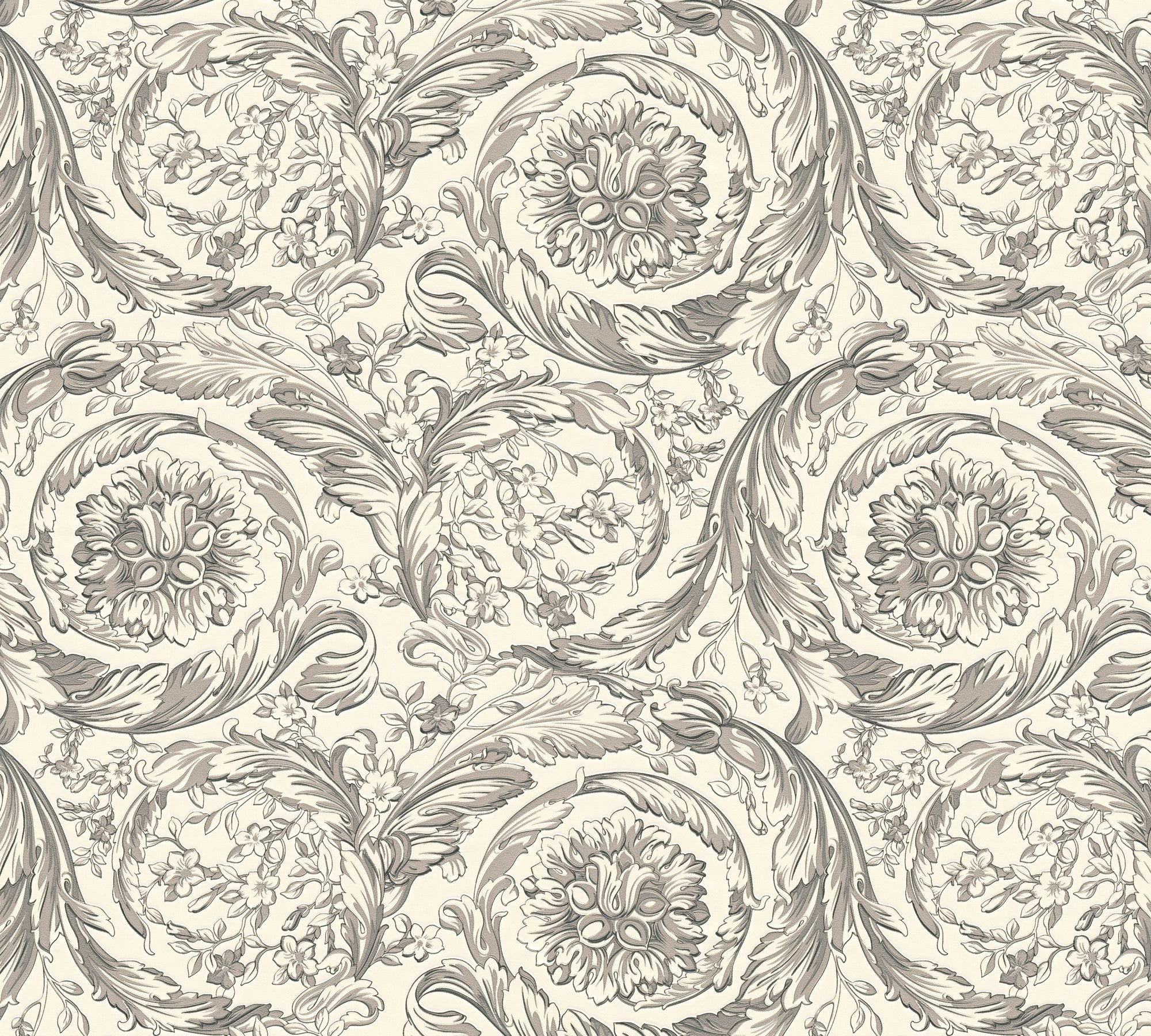 79135-3 Classic - Traditional Pattern Grey Versace 6 Wallpaper by A S Creation