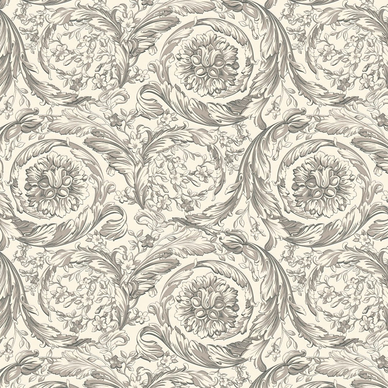 79135-3 Classic - Traditional Pattern Grey Versace 6 Wallpaper by A S Creation