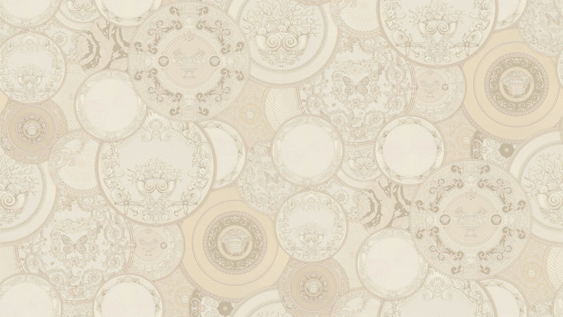 79136-1 Nature Pattern Beige Versace 6 Wallpaper by A S Creation