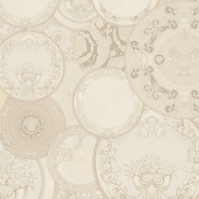 79136-1 Nature Pattern Beige Versace 6 Wallpaper by A S Creation