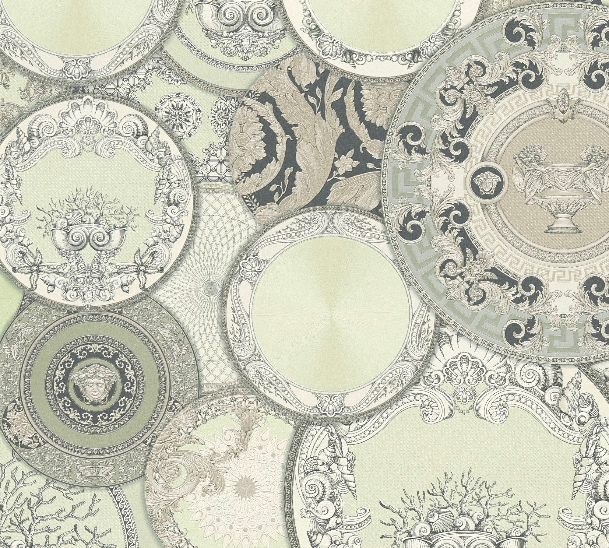79136-2 Avantgarde Pattern Brown Versace 6 Wallpaper by A S Creation