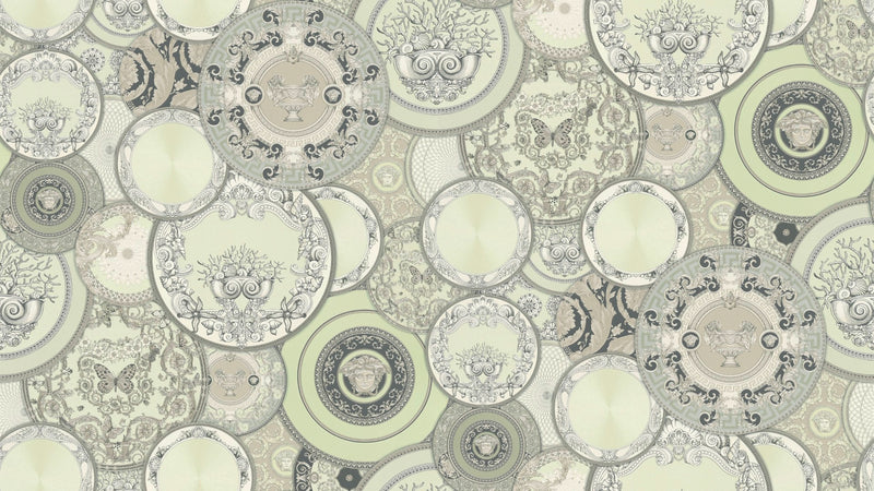 79136-2 Avantgarde Pattern Brown Versace 6 Wallpaper by A S Creation