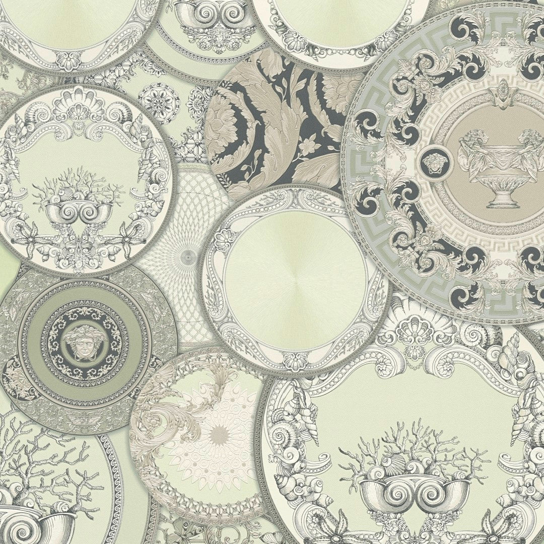 79136-2 Avantgarde Pattern Brown Versace 6 Wallpaper by A S Creation