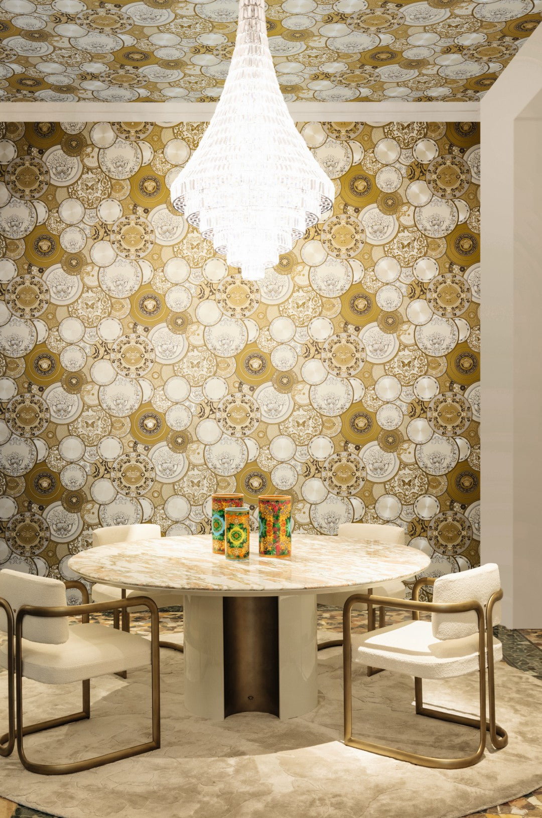79136-3 Nature Pattern Brown Versace 6 Wallpaper by A S Creation