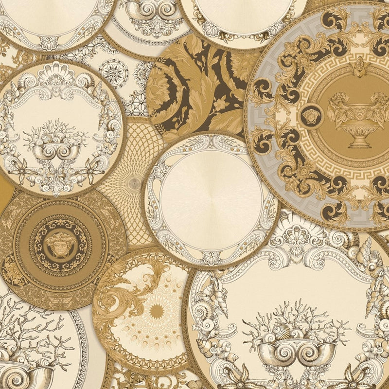 791363 Nature Pattern Brown Versace 6 Wallpaper by A S Creation