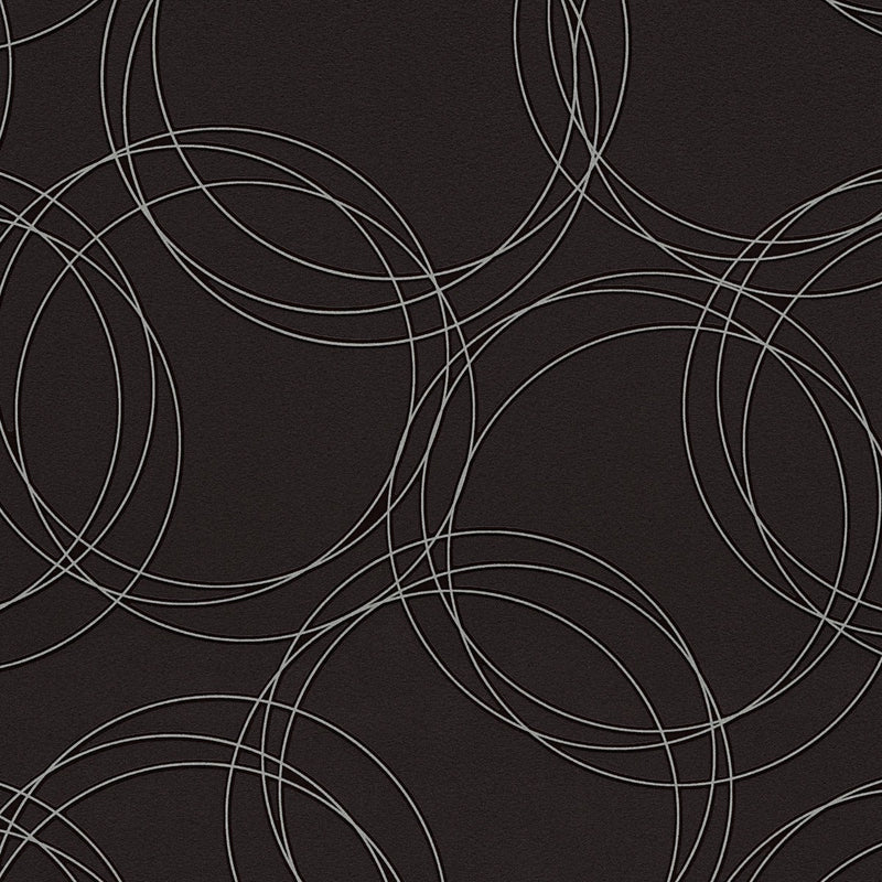 AS791381 Metallic and Black Graphical Attractive 3 Wallpaper by A S Creation