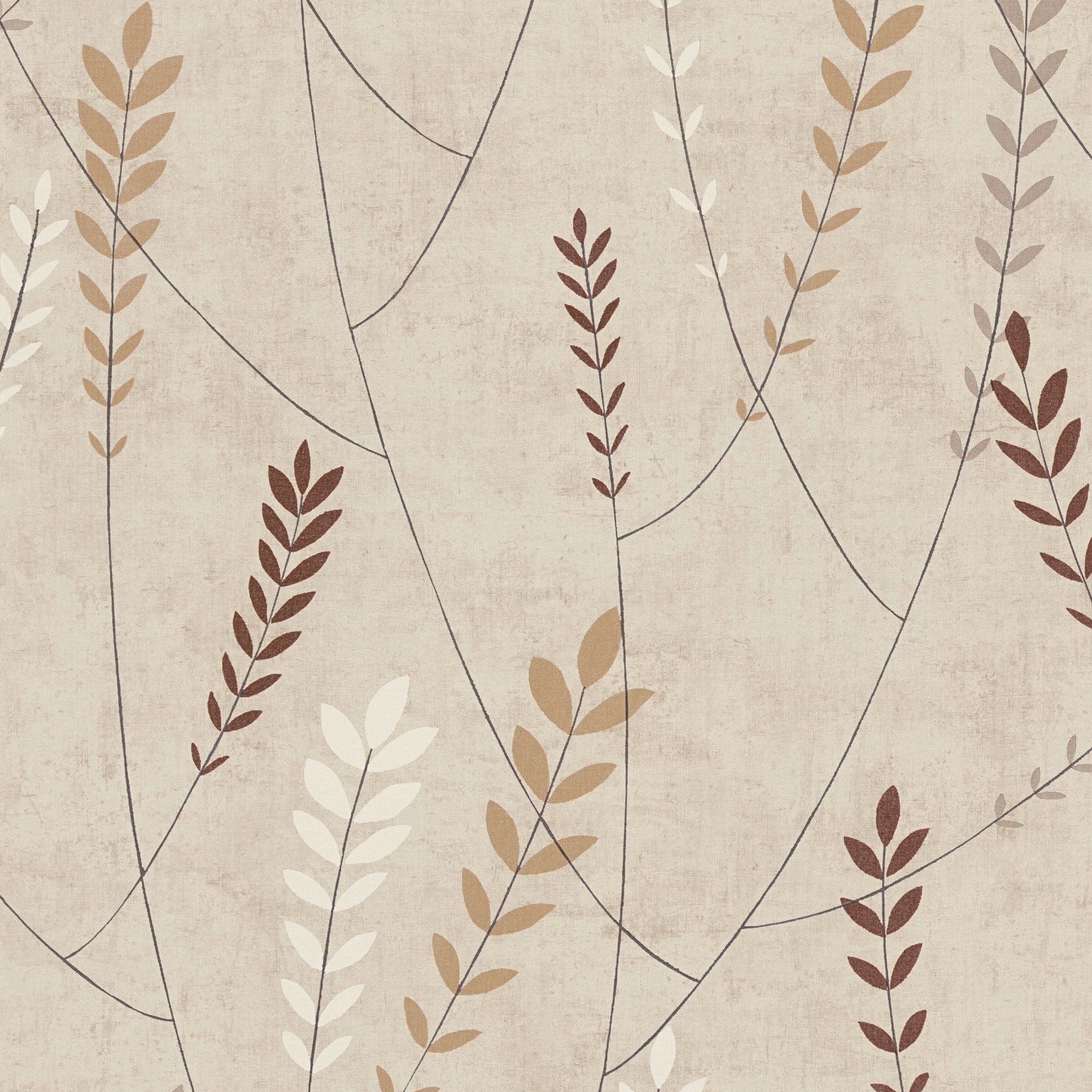 791461 Floral Brown Wallpaper by A S Creation