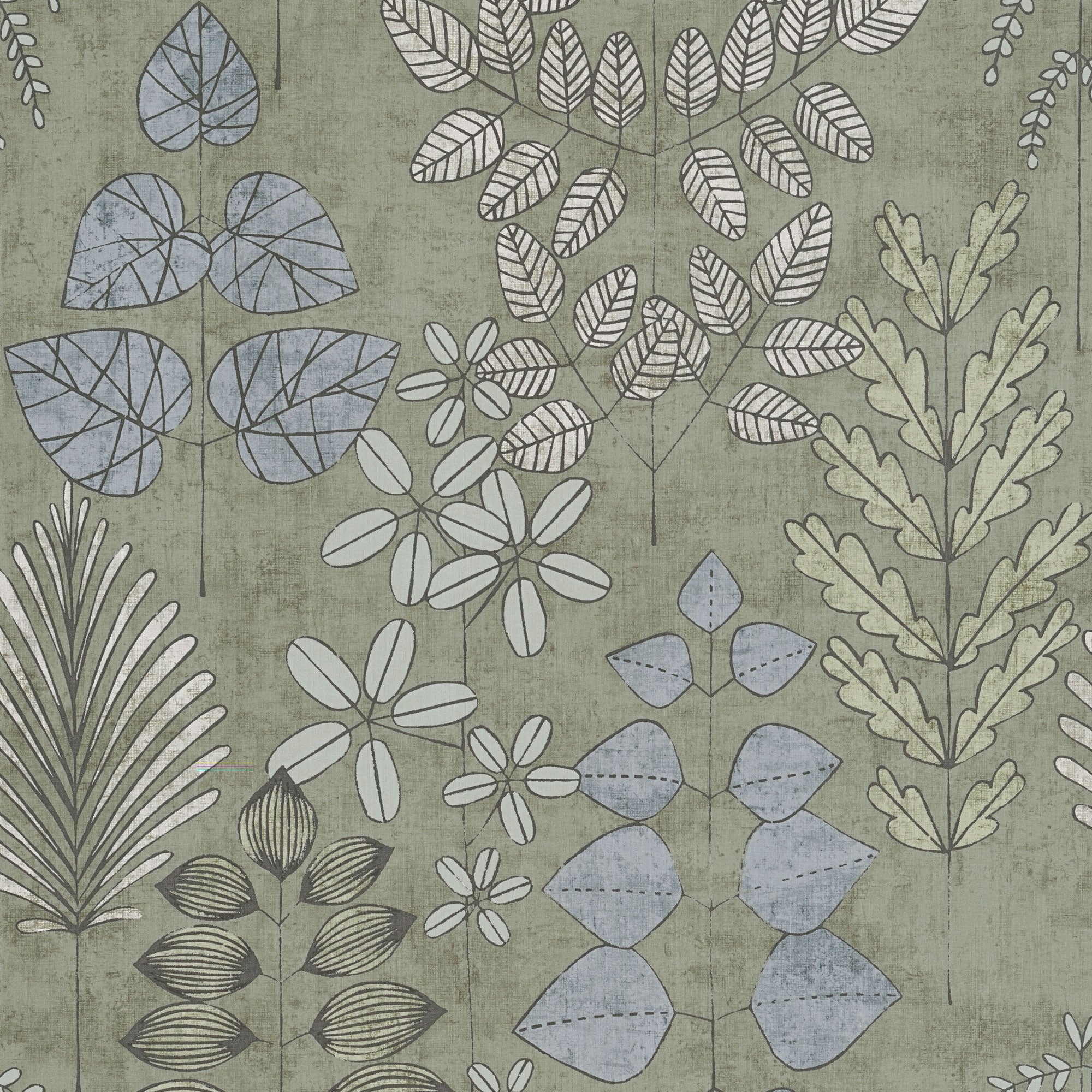 791491 Floral Grey Wallpaper by A S Creation